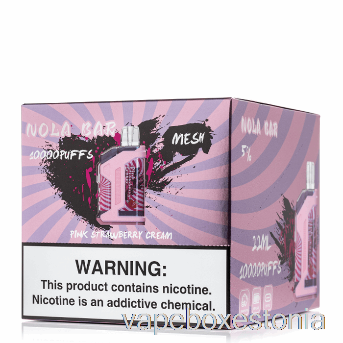 Vape Box Estonia [10-pakk] Nii Soul Nola Batoon 10000 ühekordne